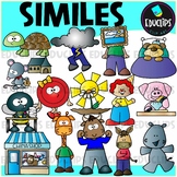 Figurative Language - Similes Clip Art Set {Educlips Clipart}