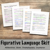 Figurative Language Skit- Alliteration, Idiom, Onomatopoei