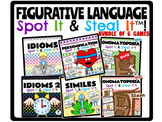 Figurative Language Spot It & Steal It Games