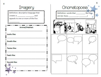 Preview of Figurative Language Stations with Booklet