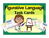 Figurative Language Task Cards - 40 Task Cards Reading Com
