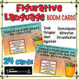 Figurative Language Task Cards: BOOM Cards  (Set 1)