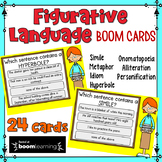 Figurative Language Task Cards: BOOM Cards (Set 2)