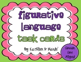 Figurative Language Task Cards - CCSS Aligned
