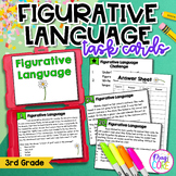 Figurative Language Task Cards - Literal and Nonliteral La