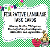 Figurative Language Task Cards (Multiple Choice)