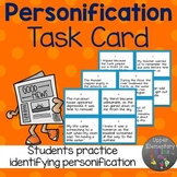 Figurative Language Task Cards Personification