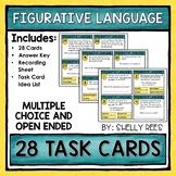 Figurative Language Task Cards Simile Metaphor Alliteratio