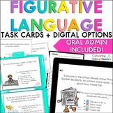Figurative Language Task Cards w/ Digital Task Cards