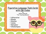 Figurative Language Task Cards with QR Codes