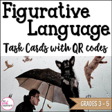 Figurative Language Task Cards with QR Codes Common Core A