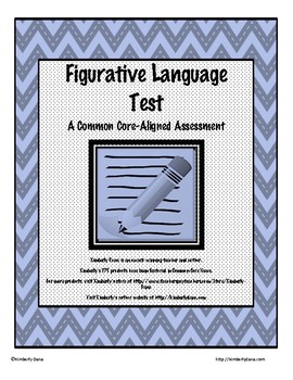 Preview of Figurative Language Test