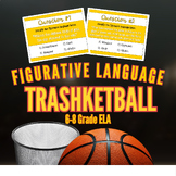 Figurative Language Trashketball Review Game ELA 6-8