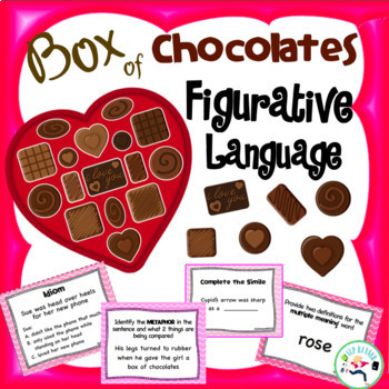 Preview of Figurative Language Valentine's Day