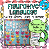 Figurative Language Valentine's Day Interactive Bulletin B