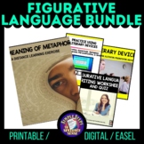 Figurative Language Worksheets & Activities Bundle | Print