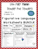 Figurative Language Worksheets ~BUNDLE