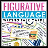 Figurative Language Writing Task Cards - Integrating Liter