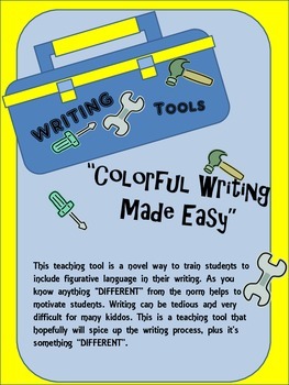 Preview of Figurative Language Writing Tools