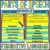 Figurative Language and Parts of Speech Flip Book BUNDLE |