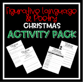Figurative Language and Poetry Activity Packet - Christmas