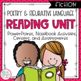 Figurative Language and Poetry Reading Unit With Centers T