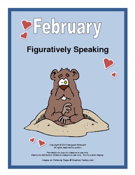 Preview of Figurative Language for February:  Simile, Metaphor, Onomatopoeia, Alliteration