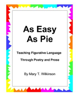 Preview of Figurative Language - As Easy As Pie