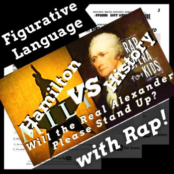 Preview of Figurative Language through Song Passage Worksheets for Middle and High School