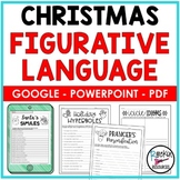 Christmas Figurative Language | Christmas Center Activity 