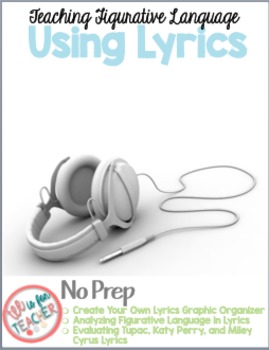 Preview of Figurative Language in Lyrics
