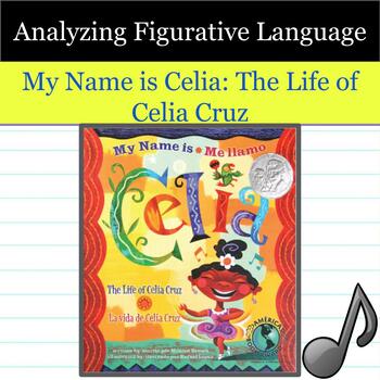 Preview of Figurative Language in Monica Brown's "My Name is Celia: The Life of Celia"