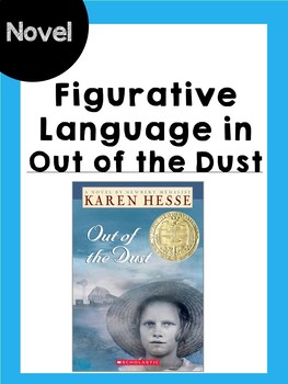 Preview of Figurative Language in Out of the Dust
