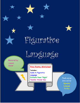 Preview of Figurative Language in Poetry- An Analysis of Common Figurative Language