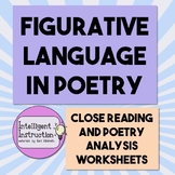 Figurative Language in Poetry: Close Reading and Poetry An