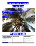 Figurative Language  in the Bible Worksheets