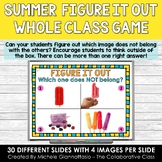 Figure It Out Digital Game - What Doesn't Belong Summer Ve