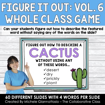 Preview of Figure It Out Digital Game Vol 6 | Guess the Word | Brain Break or Class Game