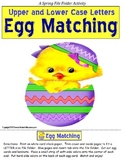 File Folder Activities Easter Egg Matching Pictures & Lett