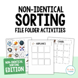 File Folder Activities for Non-Identical Sorting