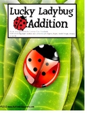 Autism File Folder Activity Addition up to 10 Ladybug Counting