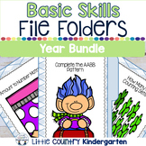 Basic Concepts File Folder Games for Special Education - F