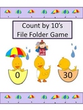File Folder Game- Skip Counting by 10