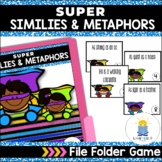 Similes and Metaphors (File Folder Game)