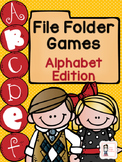 File Folder Games: Alphabet Edition