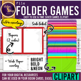 File Folder Games Clipart Open Folder For Your Digital Pro