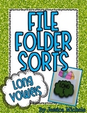 File Folder Sorts {Long Vowels}