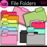 File Folders {Clipart}