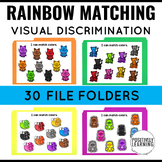 File Folders Color Matching - Low Prep Visual Discriminati