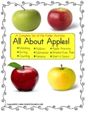 File Folders {Set of 9} Apples Math & Literacy Center  {Ki